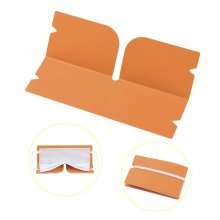 Organisateur de clip de rangement en plastique Orange