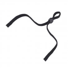 20 Bandes élastiques cordons Noir avec Boucle Réglable pour Masques.