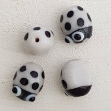 2 Perles Ovales 16/13 mm N°02