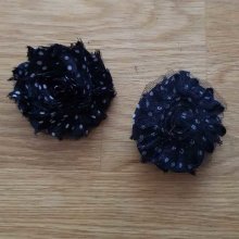 Fleur Tissus effilochée Fantaisie N°40