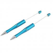 Stylo à décorer pour perles Bleu Azur à customiser x 1 pièce