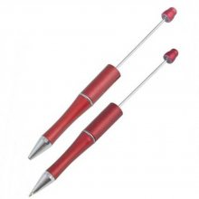 Stylo à décorer pour perles Rouge Foncé à customiser x 1 pièce