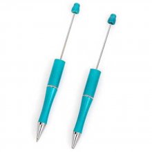 Stylo à décorer pour perles Turquoise à customiser x 1 pièce