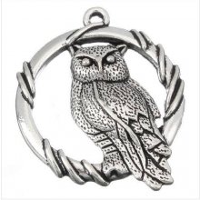 Breloque chouette N°02 Pendentif Chouette 