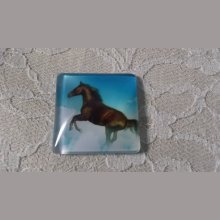 cabochon carré en verre 30mm 002 