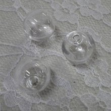 Boules en verre à remplir ronde de 10mm 10 pièces