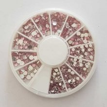 Boite De Strass N°01 Rond Ongles Nail Art