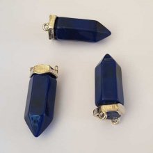 Breloque Pendentif Style Pendule Bleu 35 mm