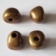 Perle Ronde 19/16 mm N°01 Bronze