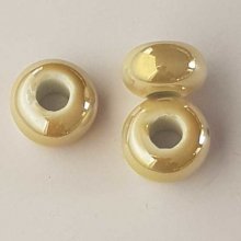 Perle ronde céramique N°04 14 mm