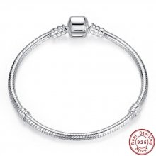 Bracelet Argent 925 Fermoir Clip 18 cm