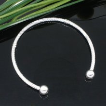 Bracelet Rigide N°06 Argent 19 cm