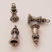 Breloque phare mer N°01 Argent