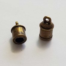 Embout à coller N°20 Bronze 12 x 7 mm