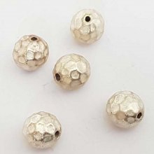 Perle divers en métal argenté 019 argent