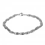 Bracelet N°06 en 304 acier inoxydable de 21.5 cm