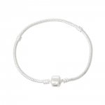 Bracelet Européen Clip 20cm fermoir Lisse