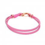 Bracelet Européen Double Uni Rose