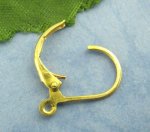 Support Boucle d'oreille Dormeuse N°14 x 10 Paires