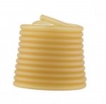 1 mètre cordon Pvc Creux 6,5 mm Champagne