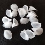 20 Fleurs Arums Blanc Petit Modèle