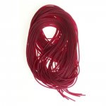 1 mètre de fil PVC de 1.5 mm Bordeaux.