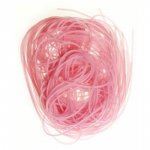 1 mètre de fil PVC de 1.5 mm Rose.