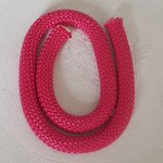 40 cm corde escalade ronde 10 mm Fushia