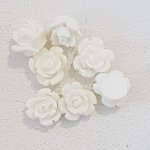 Fleur Synthétique 09 mm N°01-03 Blanc