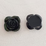 Fleur Synthétique 20 mm N°05-03 Noir