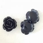Fleur Synthétique 13 mm N°03-10 Noir