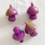 Pendentif Champignon bi-couleur N°05