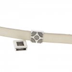 Passant 06 mm en Zamak N°17 Argent