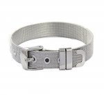 Bracelet Acier Inoxydable 10 mm Argent