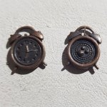 Breloque Mécanisme Horloge N°09 Cuivre