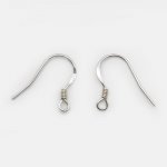 Support Boucle d'oreille Hameçon en Argent 925 N°01 x 1 paire