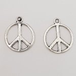 Breloque Peace & Love N°05 Argent 