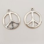 Breloque Peace & Love N°09 Argent