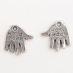 Breloque Main 'MADE HAND' N°01 Argent