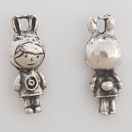 Breloque Enfant N°31 Zamak (Plaqué Argent)