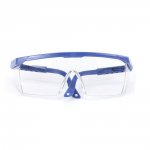 Lunette de protection en plastique Bleu 56