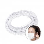 Au mètre Élastique rond 2.5 mm Blanc