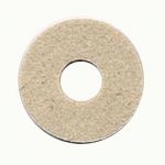 Donut Feutrine 40 mm Beige x1