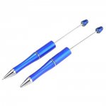 Stylo à décorer pour perles Bleu Cobalt à customiser x 1 pièce