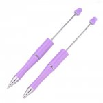 Stylo à décorer pour perles Lilas Violet à customiser x 1 pièce