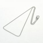 Collier N°14 en acier inoxydable 45 cm