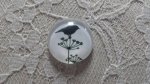 cabochon rond en verre 10mm oiseaux 019 