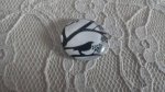 cabochon rond en verre 25mm oiseaux 001 