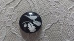 cabochon rond en verre 20mm oiseaux 005 