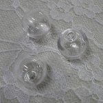 Boules en verre ronde de 18mm 10 pièces à remplir